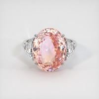 12.01 Ct. Sapphire Ring, Platinum 950 1