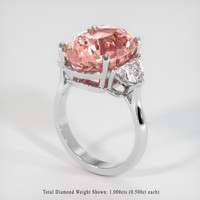 12.01 Ct. Sapphire Ring, Platinum 950 2