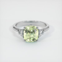 2.88 Ct. Sapphire Ring, Platinum 950 1