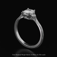 1.59 Ct. Sapphire Ring, Platinum 950 2