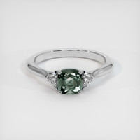 1.27 Ct. Sapphire Ring, Platinum 950 1