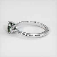 1.27 Ct. Sapphire Ring, Platinum 950 4