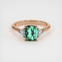 1.58 Ct. Gemstone Ring, 14K Rose Gold 1