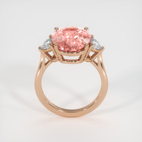 9.05 Ct. Sapphire Ring, 14K Rose Gold 3