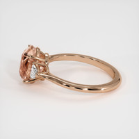 4.16 Ct. Sapphire Ring, 14K Rose Gold 4