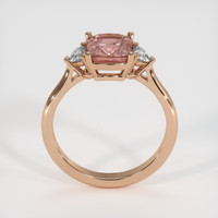 2.28 Ct. Padparadscha Sapphire Ring, 14K Rose Gold 3