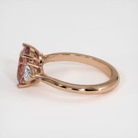 2.28 Ct. Padparadscha Sapphire Ring, 14K Rose Gold 4