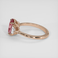 2.04 Ct. Padparadscha Sapphire Ring, 14K Rose Gold 4