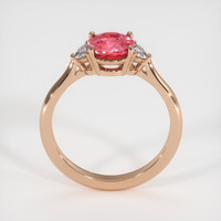 2.04 Ct. Sapphire Ring, 14K Rose Gold 3
