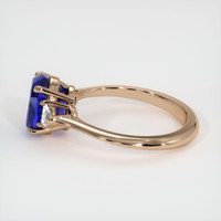 3.54 Ct. Color Change Sapphire Ring, 18K Rose Gold 4