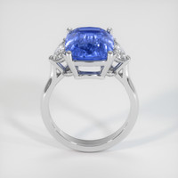 6.81 Ct. Blue Sapphire Ring, 10K White Gold 3
