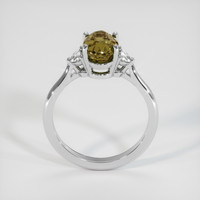 2.58 Ct. Color Change Sapphire Ring, 10K White Gold 3