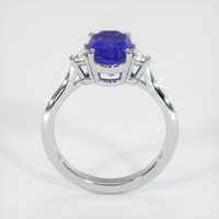 3.54 Ct. Color Change Sapphire Ring, 14K White Gold 3