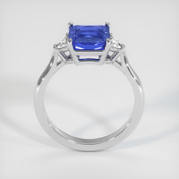 3.44 Ct. Sapphire Ring, 14K White Gold 3