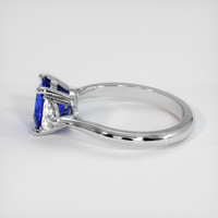 1.73 Ct. Sapphire Ring, 14K White Gold 4