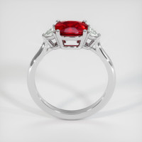 1.19 Ct. Ruby Ring, 14K White Gold 3
