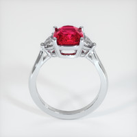 Ruby Ring 4.04 Ct., 14K White Gold Preview