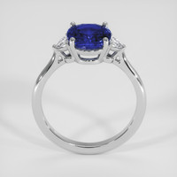 2.34 Ct. Blue Sapphire Ring, 14K White Gold 3