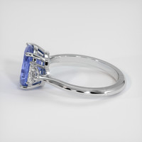 3.55 Ct. Sapphire Ring, 14K White Gold 4