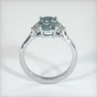 1.76 Ct. Sapphire Ring, 14K White Gold 3
