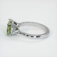 2.88 Ct. Sapphire Ring, 14K White Gold 4