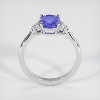 3.00 Ct. Color Change Sapphire Ring, 18K White Gold 3