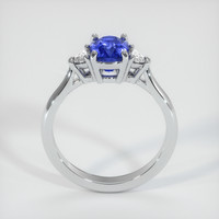 1.80 Ct. Blue Sapphire Ring, 18K White Gold 3