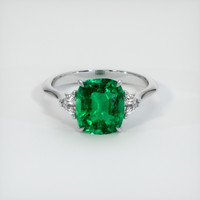 Emerald Ring 2.52 Ct., 18K White Gold Preview