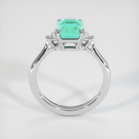 1.63 Ct. Emerald Ring, 18K White Gold 3