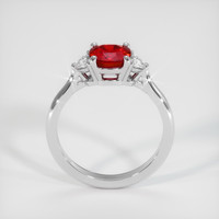 1.31 Ct. Ruby Ring, 18K White Gold 3