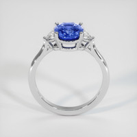 2.74 Ct. Sapphire Ring, 18K White Gold 3