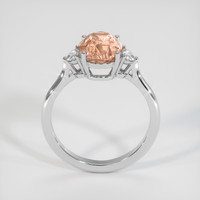 4.16 Ct. Sapphire Ring, 18K White Gold 3