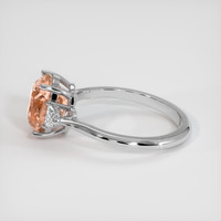 4.16 Ct. Sapphire Ring, 18K White Gold 4