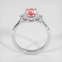 1.09 Ct. Sapphire Ring, 18K White Gold 3