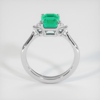 2.12 Ct. Emerald Ring, 18K White Gold 3