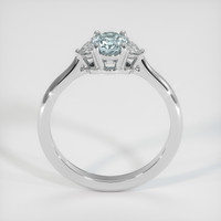 1.02 Ct. Sapphire Ring, 18K White Gold 3