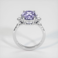 3.10 Ct. Sapphire Ring, 18K White Gold 3