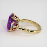 4.86 Ct. Gemstone Ring, 14K White & Yellow 4