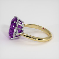 4.86 Ct. Gemstone Ring, 18K White & Yellow 4