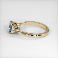 1.26 Ct. Bi Color Sapphire Ring, 14K Yellow Gold 4