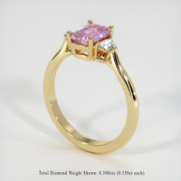 1.61 Ct. Sapphire Ring, 14K Yellow Gold 2