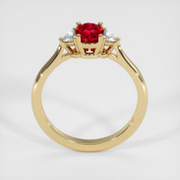 1.16 Ct. Ruby Ring, 14K Yellow Gold 3