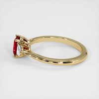 1.16 Ct. Ruby Ring, 14K Yellow Gold 4