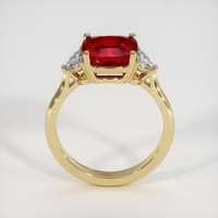 2.92 Ct. Ruby Ring, 14K Yellow Gold 3