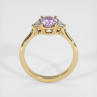1.11 Ct. Sapphire Ring, 14K Yellow Gold 3
