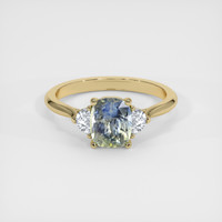 1.84 Ct. Bi Color Sapphire Ring, 14K Yellow Gold 1
