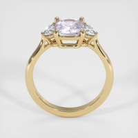 2.34 Ct. Purple Sapphire Ring, 14K Yellow Gold 3