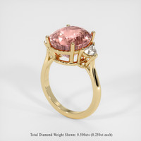 9.97 Ct. Sapphire Ring, 14K Yellow Gold 2