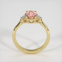 2.00 Ct. Sapphire Ring, 14K Yellow Gold 3