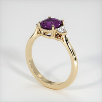 1.84 Ct. Sapphire Ring, 14K Yellow Gold 2